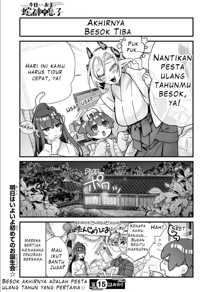 Kyou kara Onushi wa Warawa no Musuko Chapter 15 - halaman 10