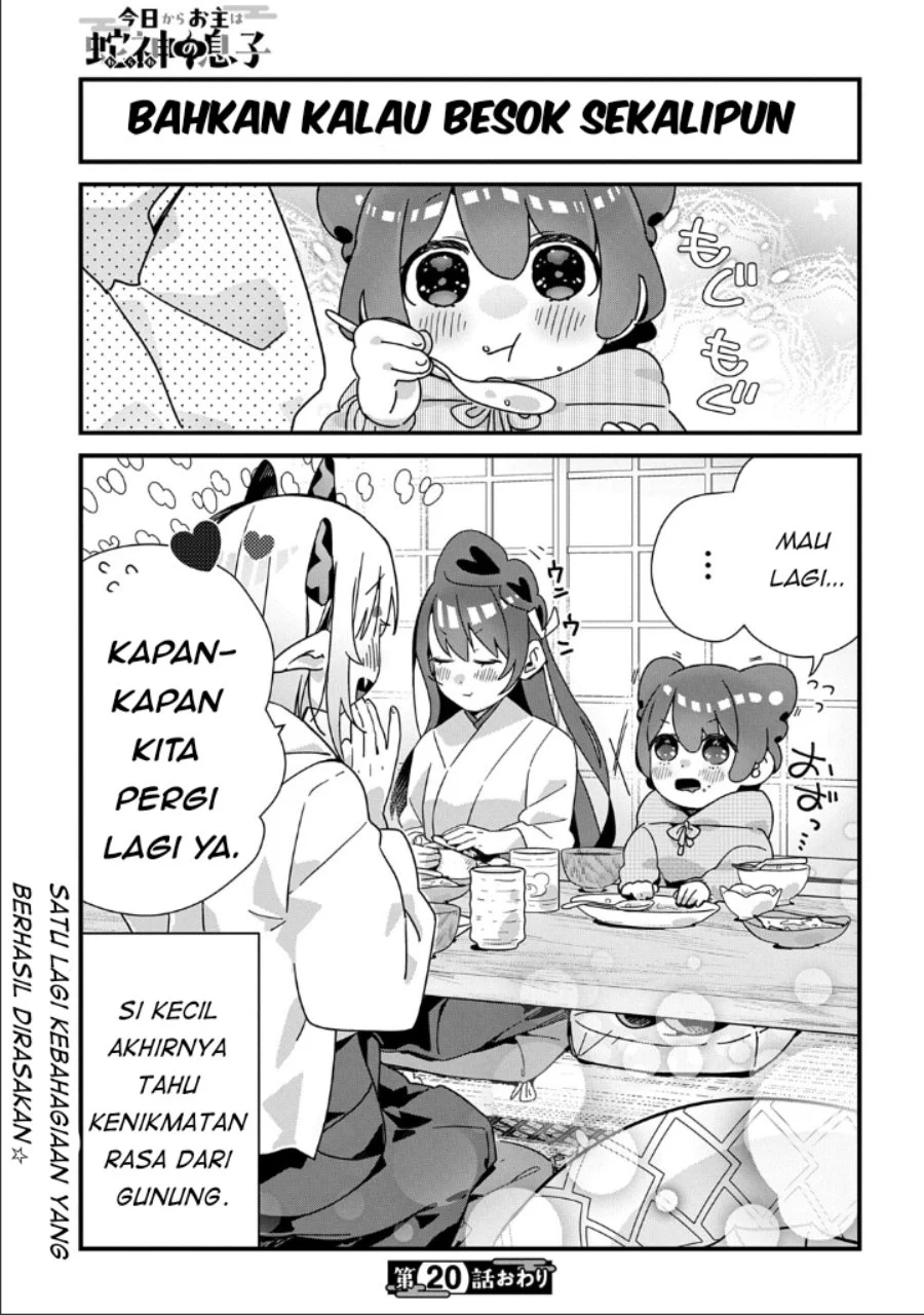 Kyou kara Onushi wa Warawa no Musuko Chapter 20 - halaman 8