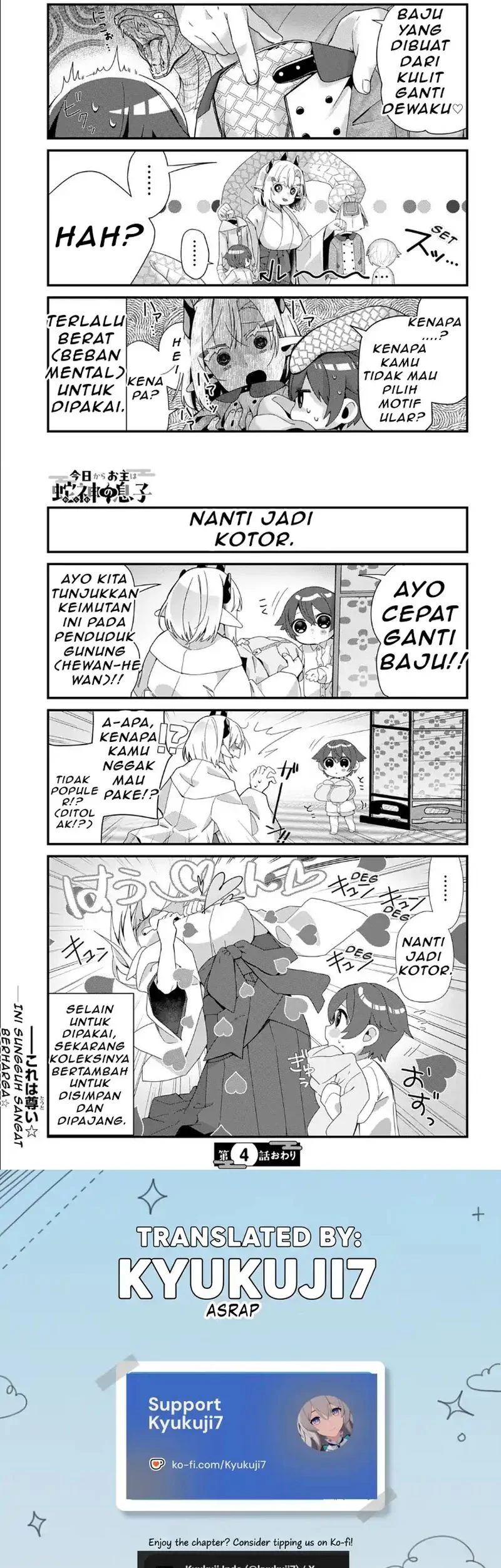 Kyou kara Onushi wa Warawa no Musuko Chapter 4 - halaman 5