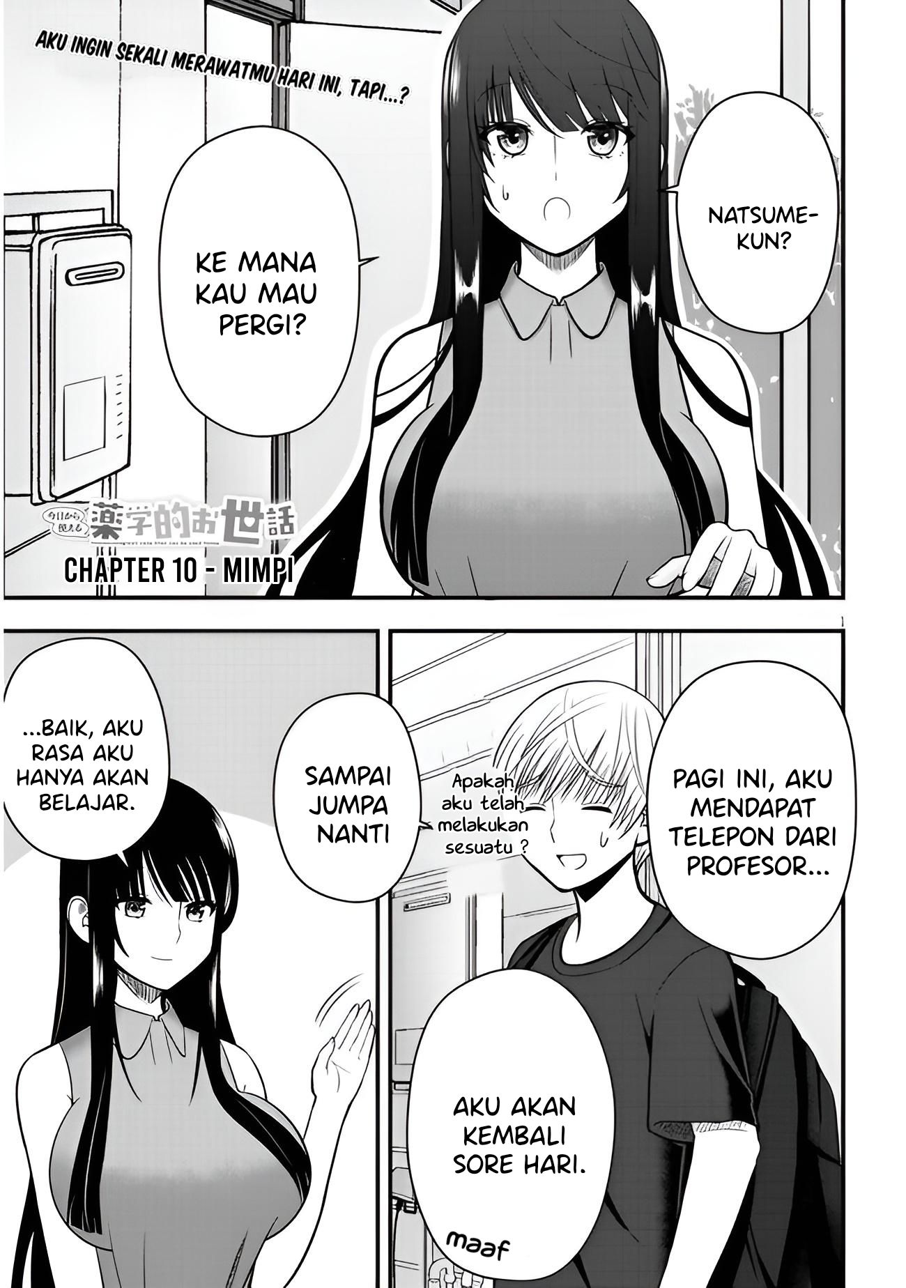Kyou kara Tsukaeru Yakugakuteki Osewa Chapter 10 - halaman 2