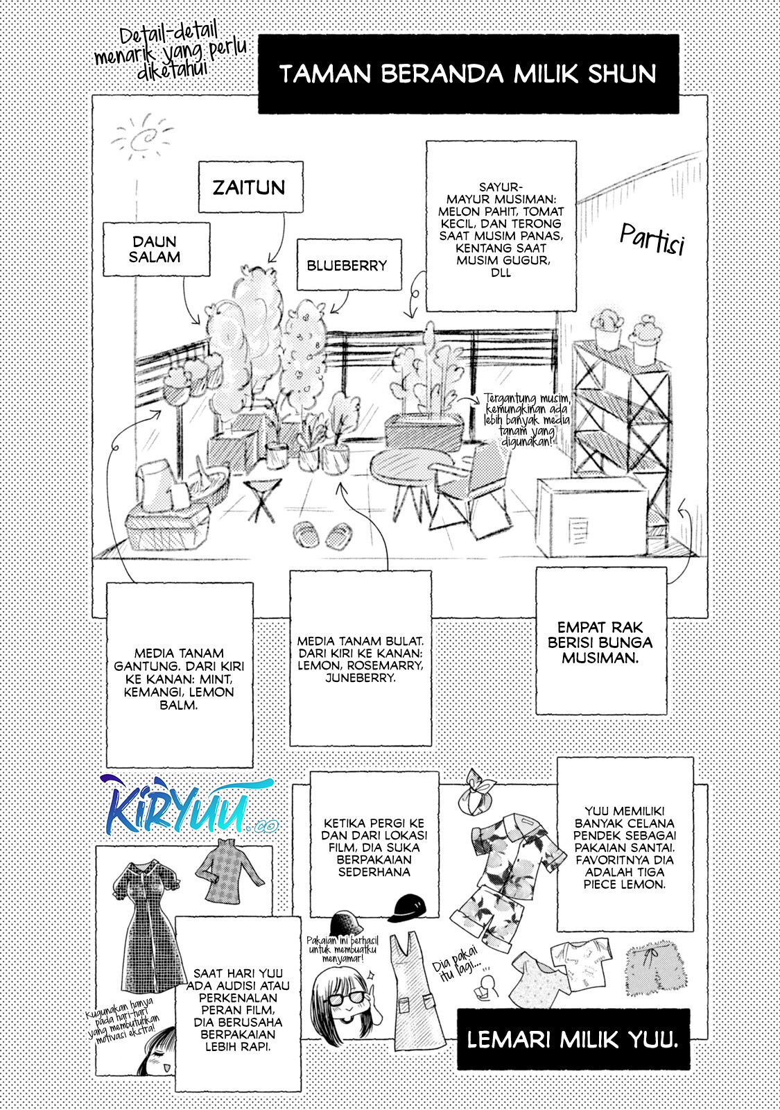 Kyou mo Veranda de Chapter 12.5 - halaman 1