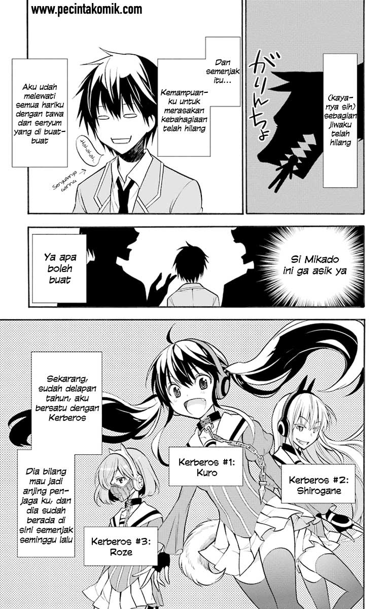 Kyou no Cerberus Chapter 1 - halaman 7