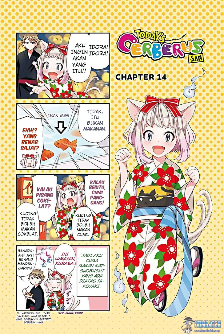 Kyou no Cerberus Chapter 14.5 - halaman 6