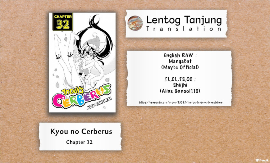 Kyou no Cerberus Chapter 32 - halaman 37