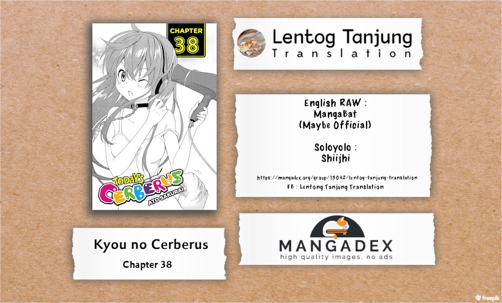 Kyou no Cerberus Chapter 38 - halaman 37