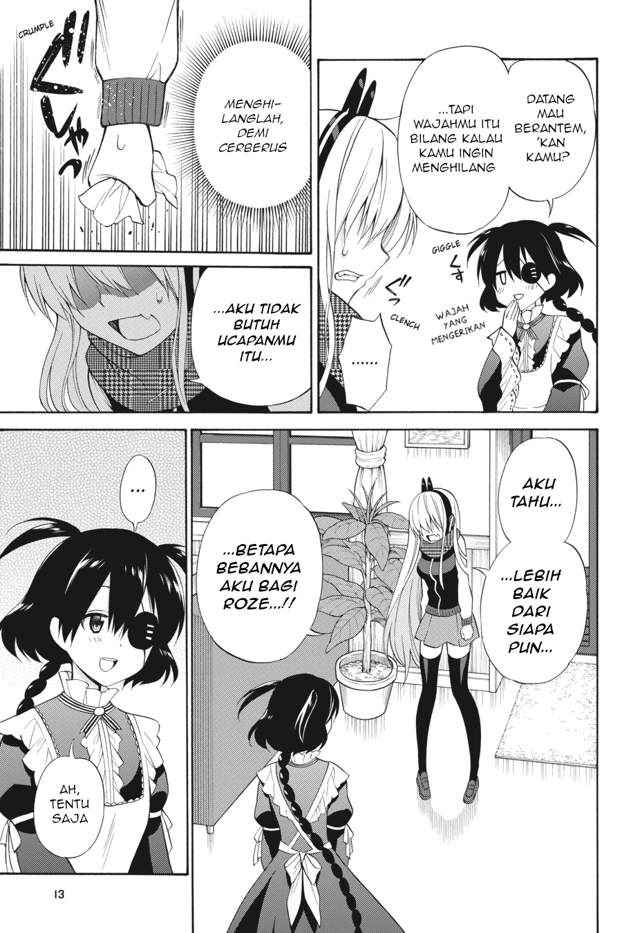 Kyou no Cerberus Chapter 47 - halaman 14