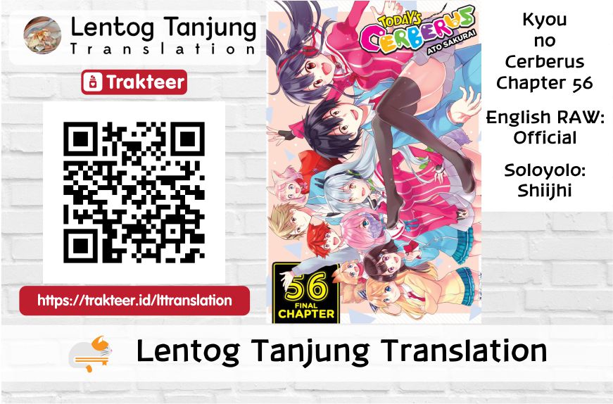 Kyou no Cerberus Chapter 56 - halaman 58