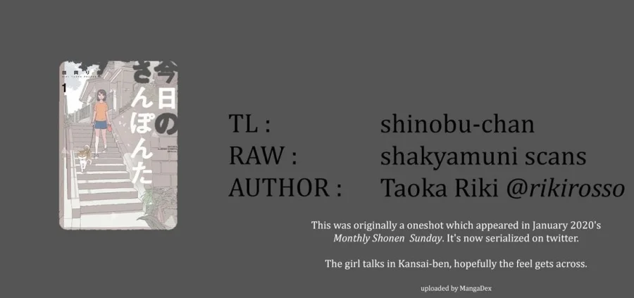 Kyou no Sanponta Chapter 0.1 - halaman 28