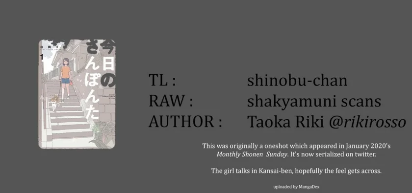 Kyou no Sanponta Chapter 1 - halaman 5
