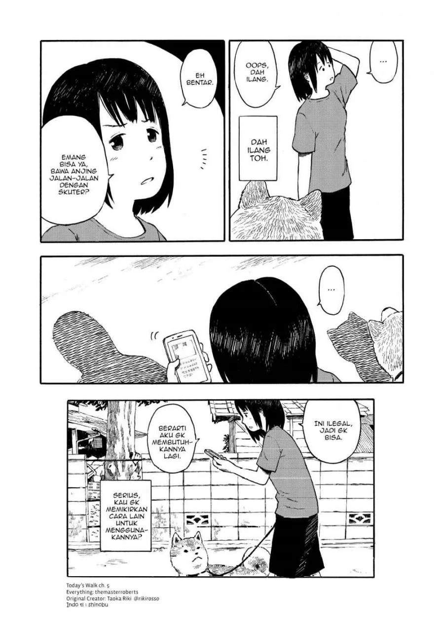 Kyou no Sanponta Chapter 5 - halaman 5