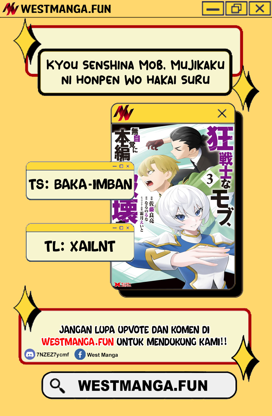 Kyou Senshina Mob, Mujikaku ni Honpen wo Hakai Suru Chapter 15 - halaman 4