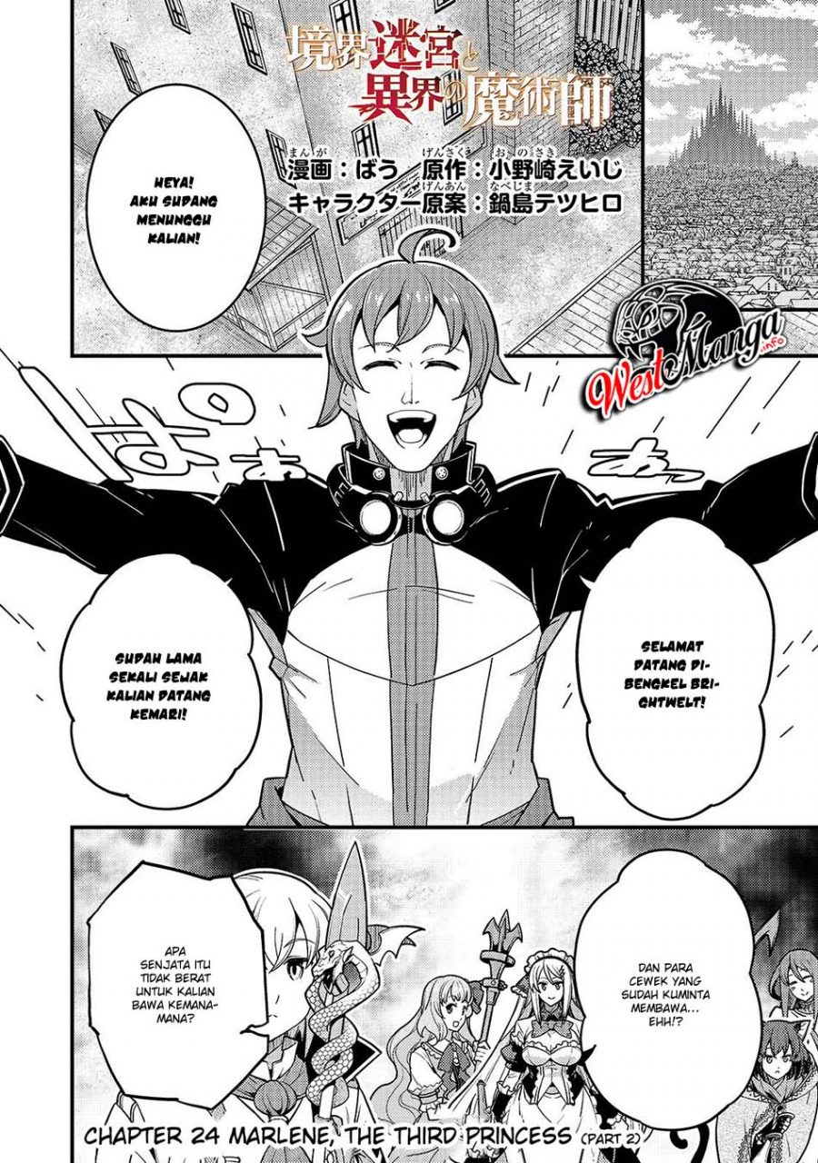 Kyoukai Meikyuu to Ikai no Majutsushi Chapter 24 - halaman 2