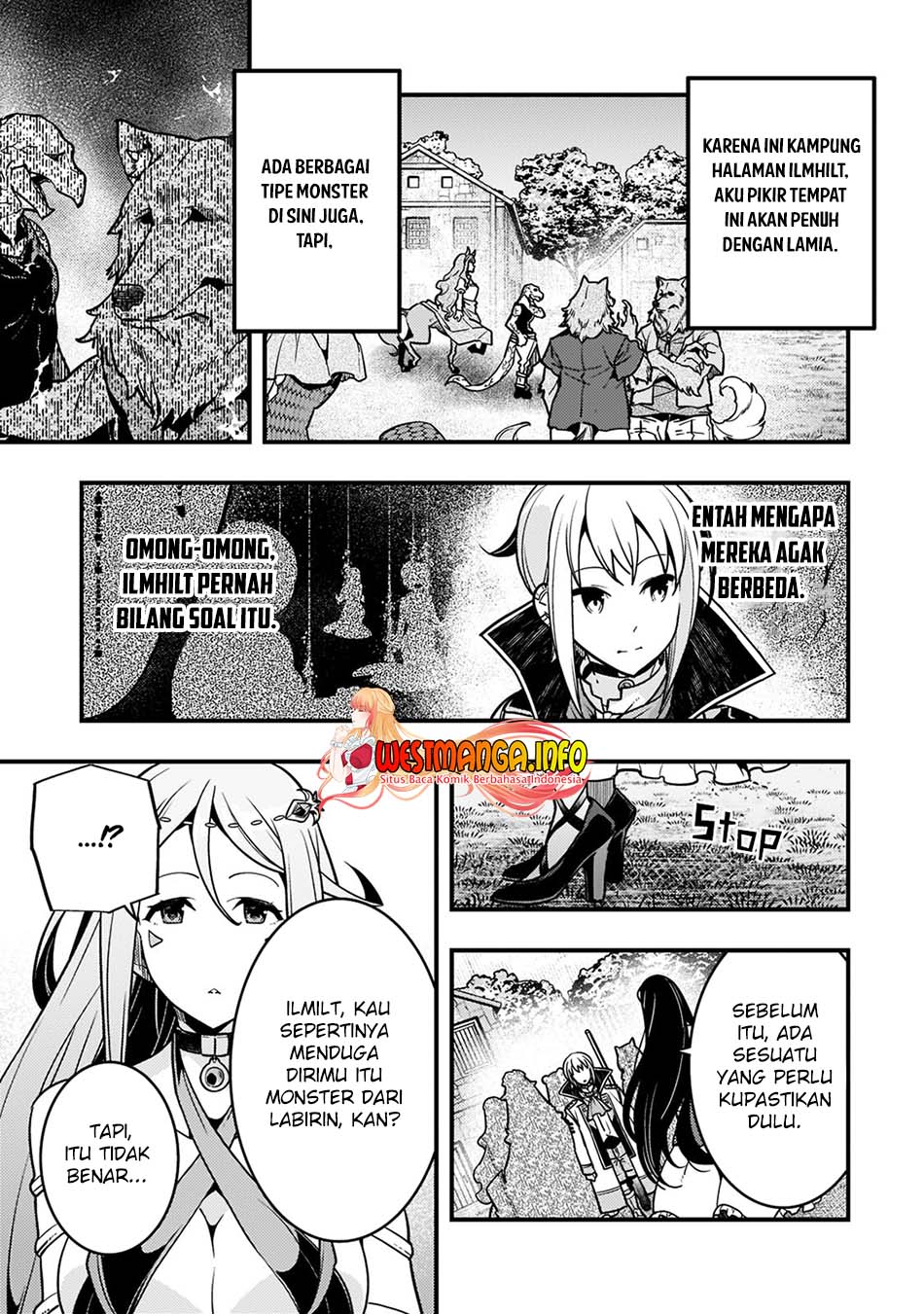 Kyoukai Meikyuu to Ikai no Majutsushi Chapter 47 - halaman 9