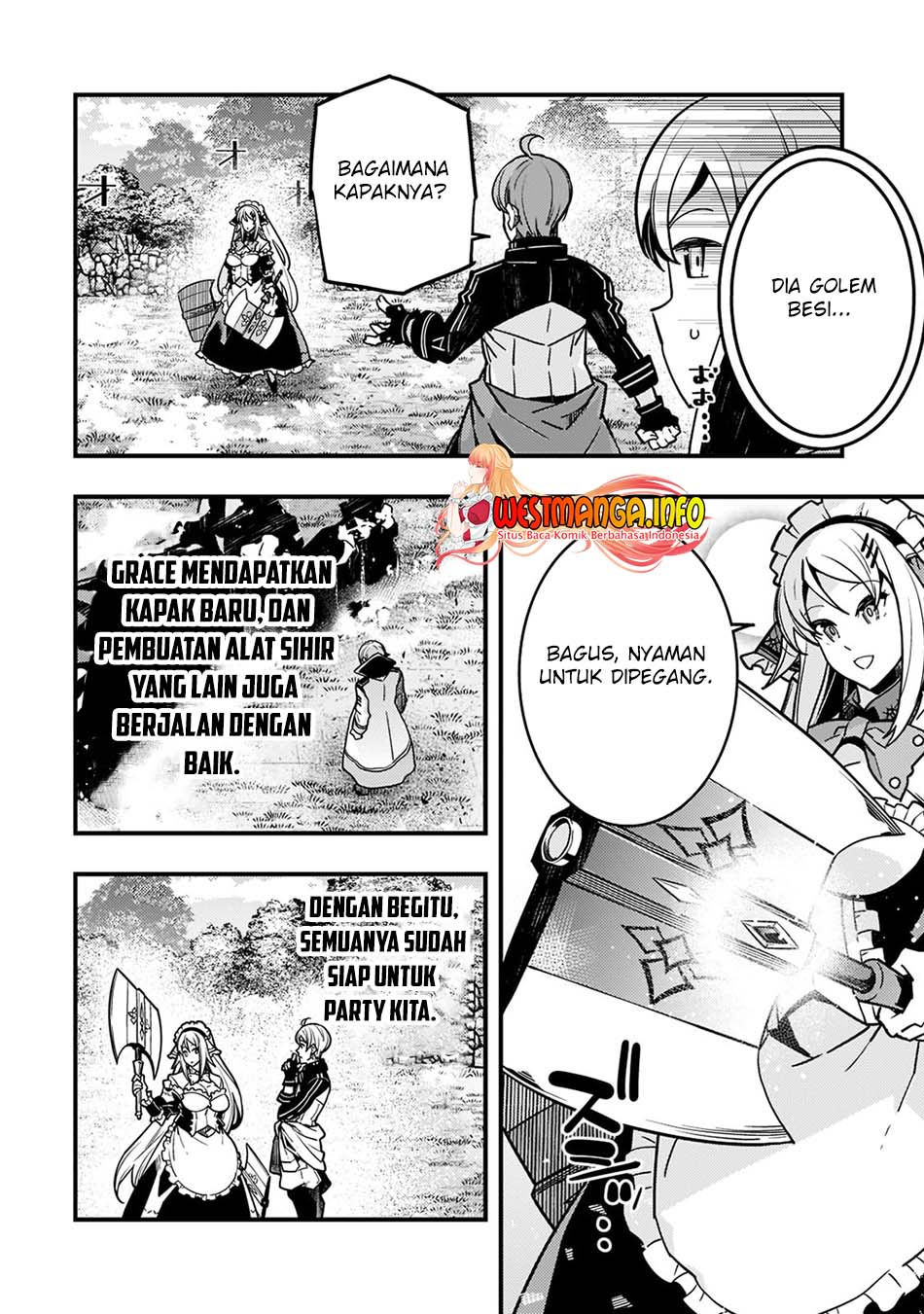 Kyoukai Meikyuu to Ikai no Majutsushi Chapter 54 - halaman 19