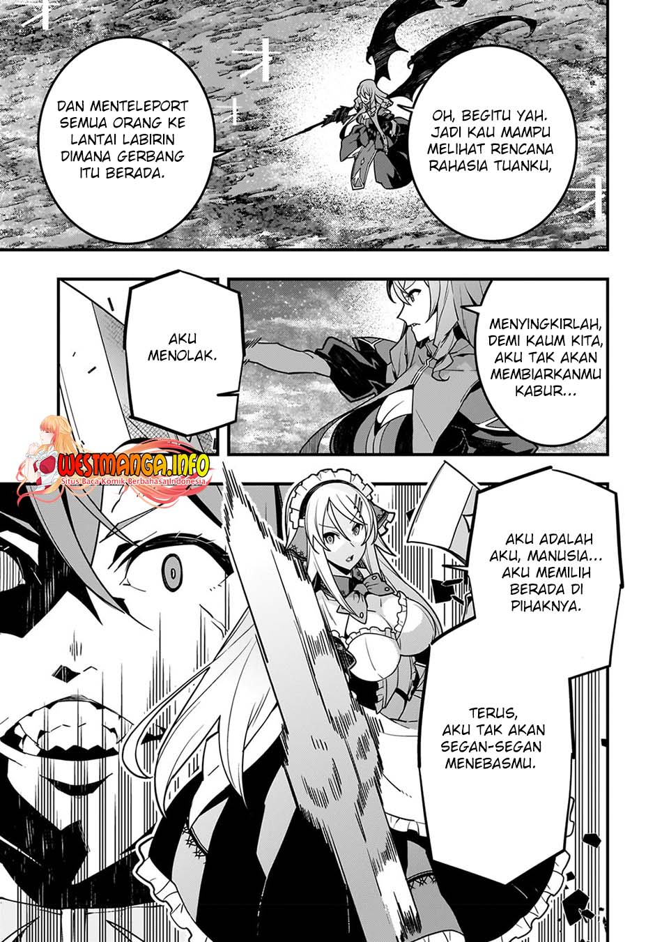 Kyoukai Meikyuu to Ikai no Majutsushi Chapter 56 - halaman 11