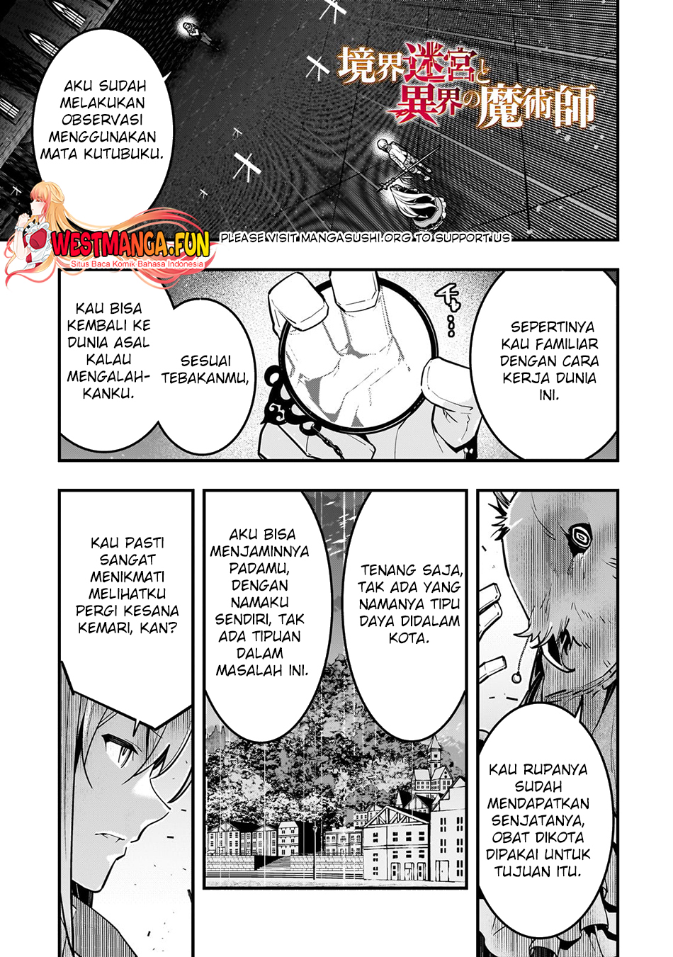Kyoukai Meikyuu to Ikai no Majutsushi Chapter 68 - halaman 2