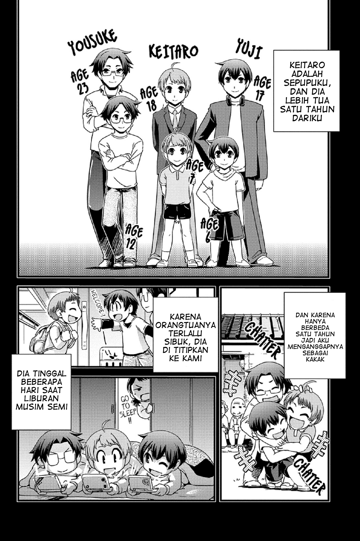 Kyoukai no Nai Sekai Chapter 1 - halaman 13