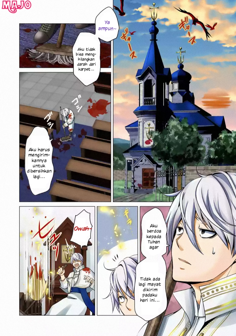 Kyoukaizutome no Shinkan desu ga, Yuusha no Zansatsu Shitai Tensou saretekuru no Kanben shite Hoshii desu Chapter 1.1 - halaman 5