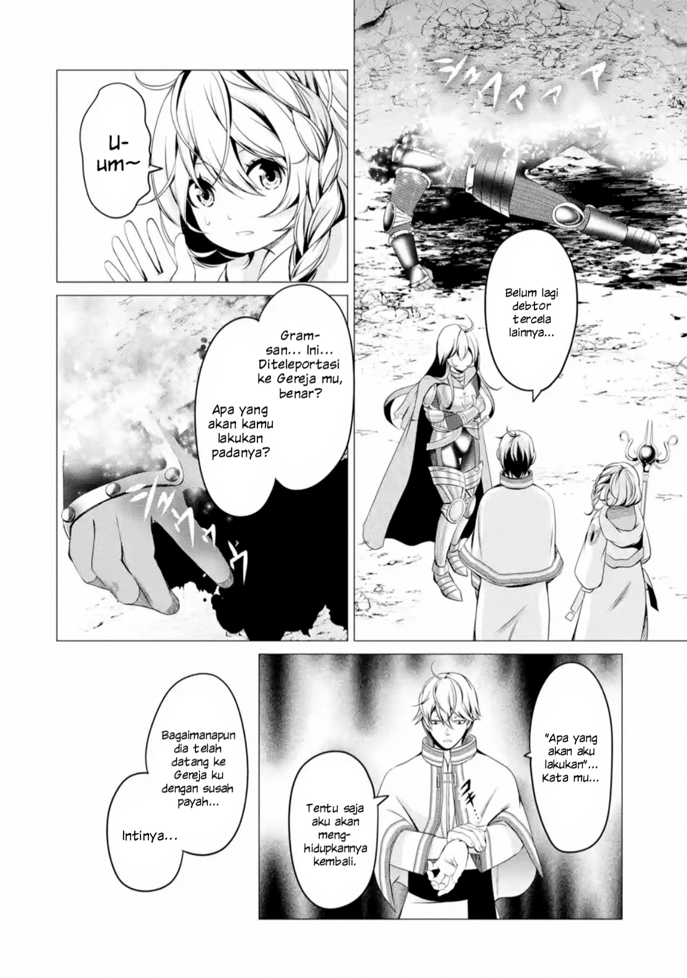 Kyoukaizutome no Shinkan desu ga, Yuusha no Zansatsu Shitai Tensou saretekuru no Kanben shite Hoshii desu Chapter 1.2 - halaman 33