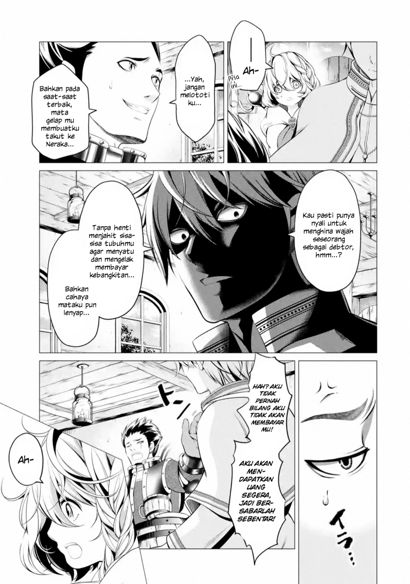 Kyoukaizutome no Shinkan desu ga, Yuusha no Zansatsu Shitai Tensou saretekuru no Kanben shite Hoshii desu Chapter 1.2 - halaman 9