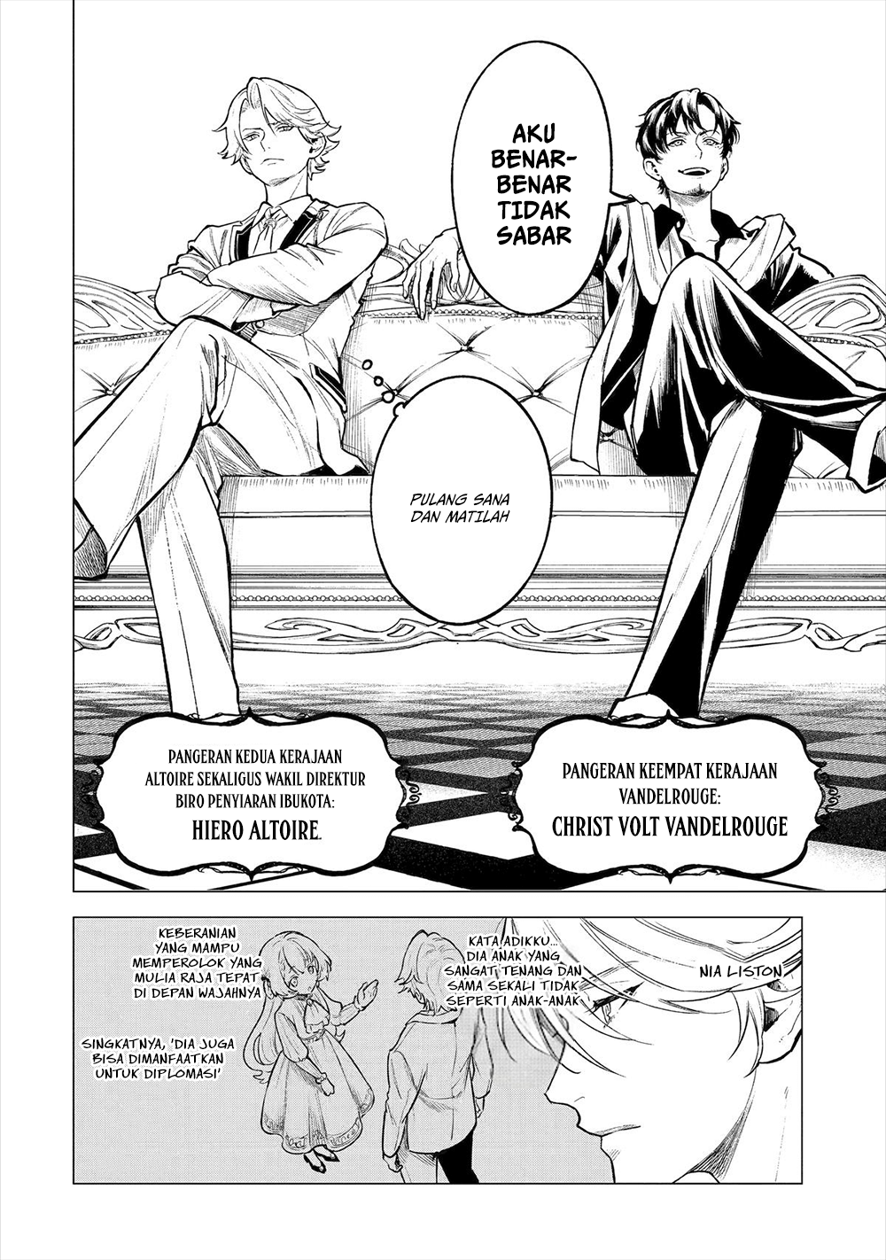 Kyouran Reijou Nia Liston: Byoujaku Reijou ni Tensei shita Kamigoroshi no Bujin no Karei naru Musouroku Chapter 19 - halaman 26