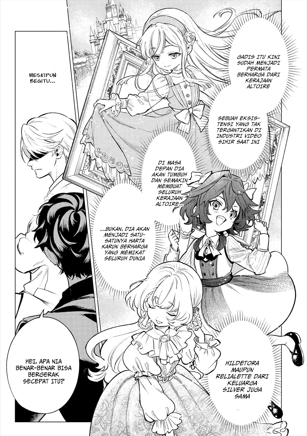 Kyouran Reijou Nia Liston: Byoujaku Reijou ni Tensei shita Kamigoroshi no Bujin no Karei naru Musouroku Chapter 19 - halaman 27