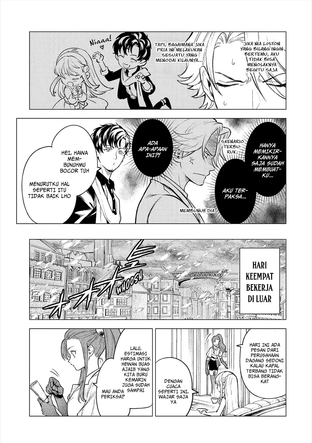 Kyouran Reijou Nia Liston: Byoujaku Reijou ni Tensei shita Kamigoroshi no Bujin no Karei naru Musouroku Chapter 19 - halaman 29