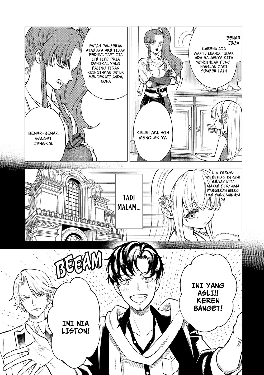 Kyouran Reijou Nia Liston: Byoujaku Reijou ni Tensei shita Kamigoroshi no Bujin no Karei naru Musouroku Chapter 19 - halaman 31