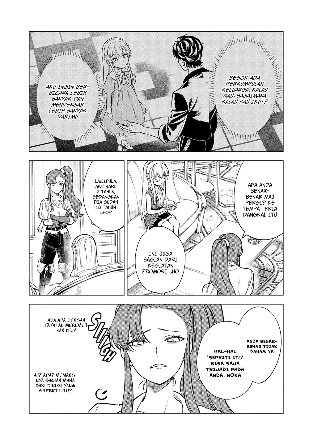 Kyouran Reijou Nia Liston: Byoujaku Reijou ni Tensei shita Kamigoroshi no Bujin no Karei naru Musouroku Chapter 19 - halaman 33