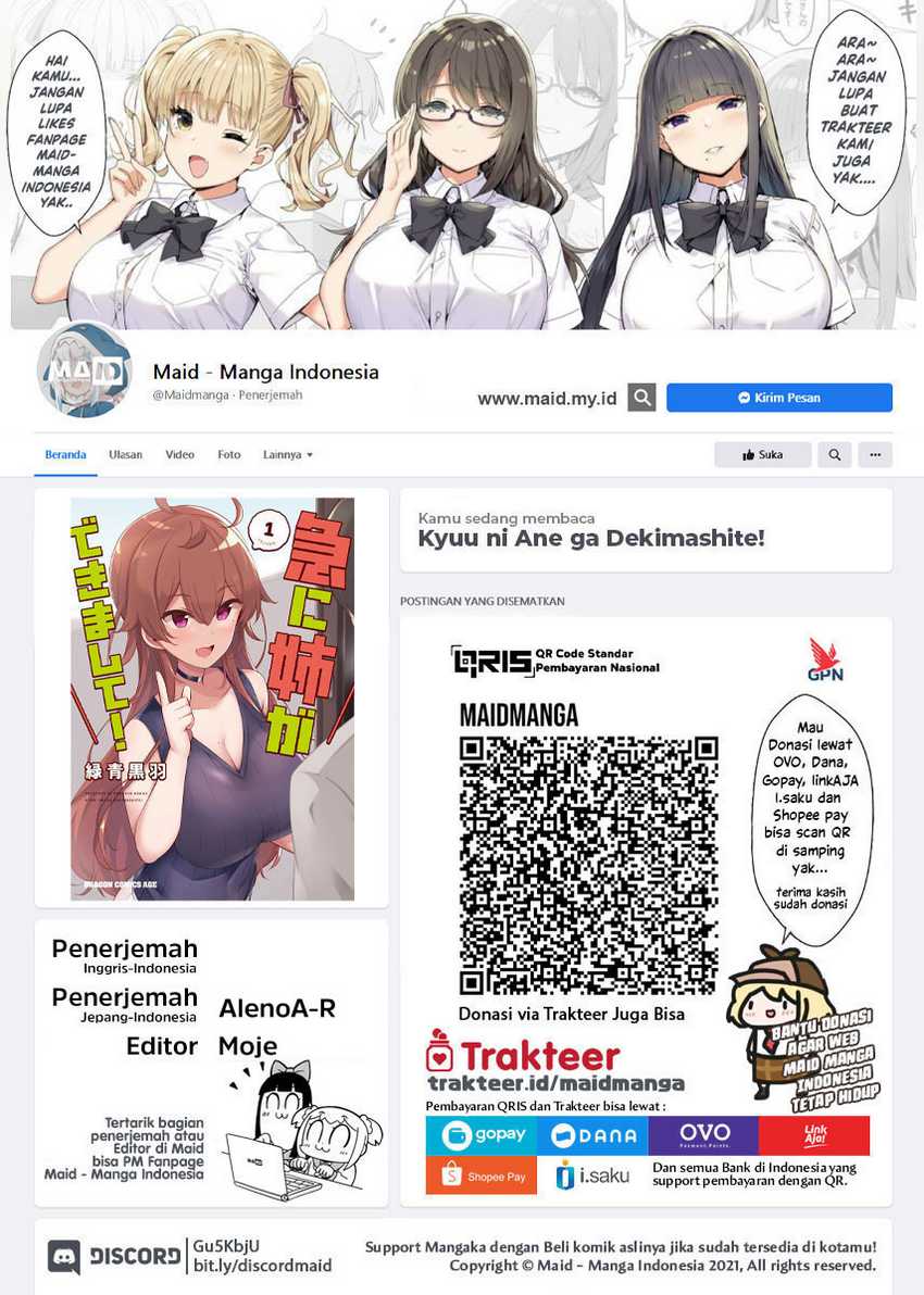 Kyuu ni Ane ga Dekimashite! Chapter 15 - halaman 2
