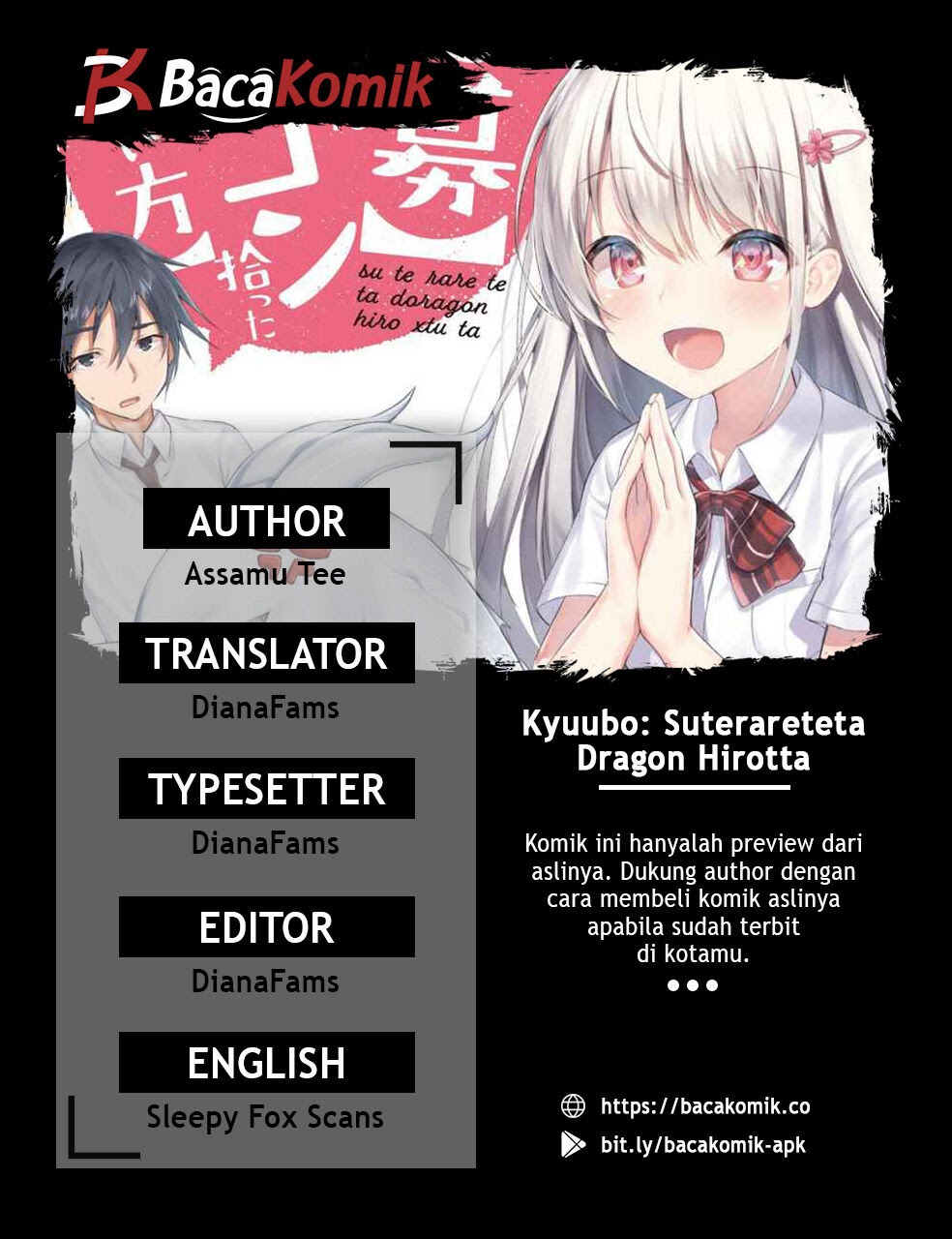 Kyuubo: Suterareteta Dragon Hirotta Chapter 7 - halaman 1