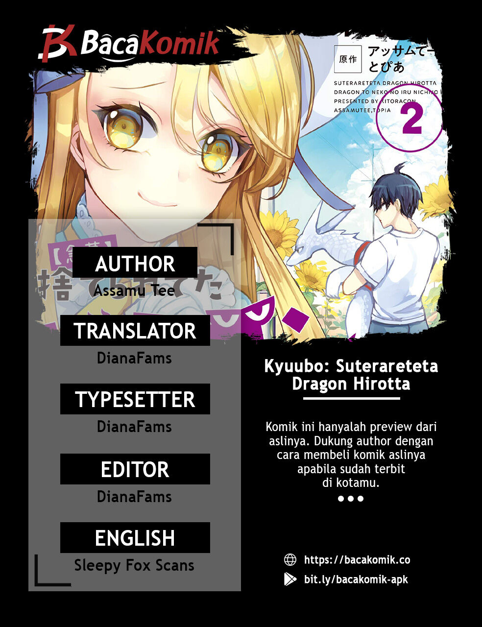 Kyuubo: Suterareteta Dragon Hirotta Chapter 9 - halaman 1