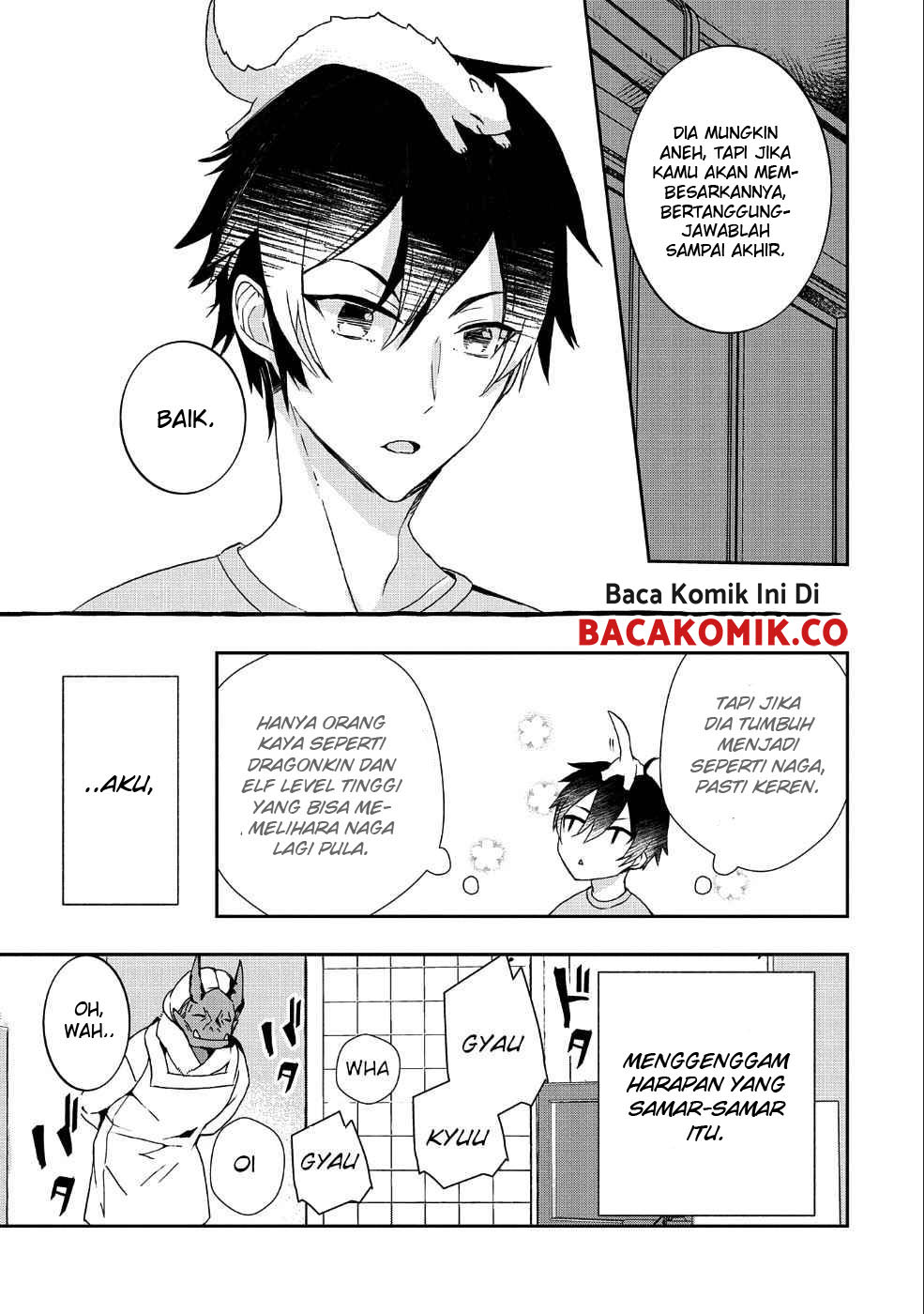 [Kyuubo] Suterareteta Dragon Hirotta [Kaikata]: Dragon to Neko no Iru Nichijou Chapter 1 - halaman 12