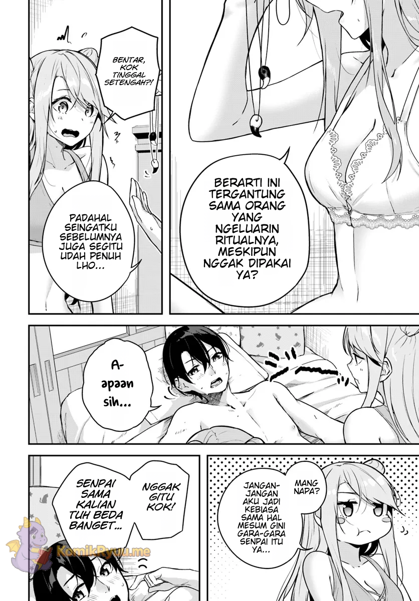 Kyuuketsuki-chan x Kouhai-chan Chapter 11 - halaman 4