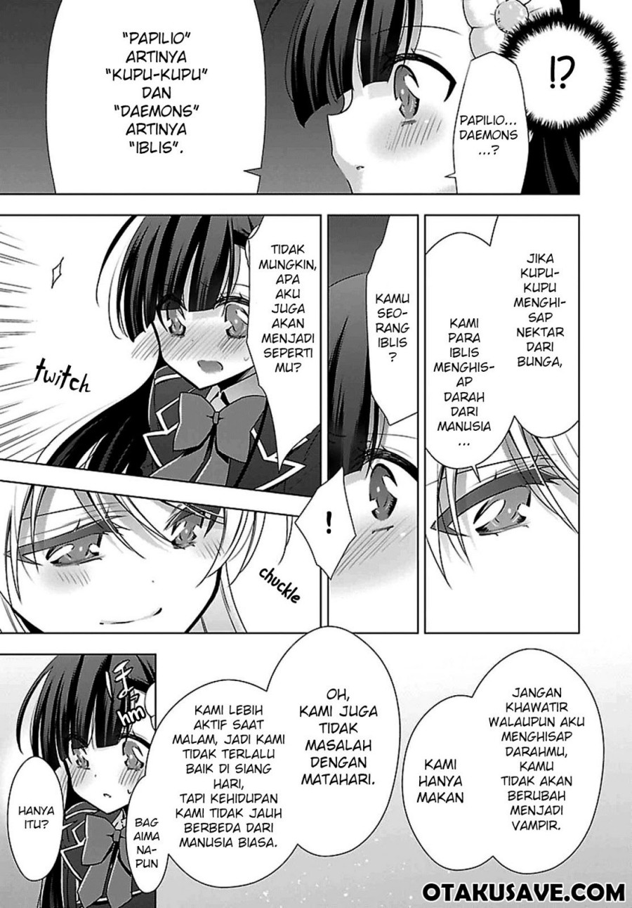 Kyuuketsuki-chan x Kouhai-chan Chapter 2 - halaman 17