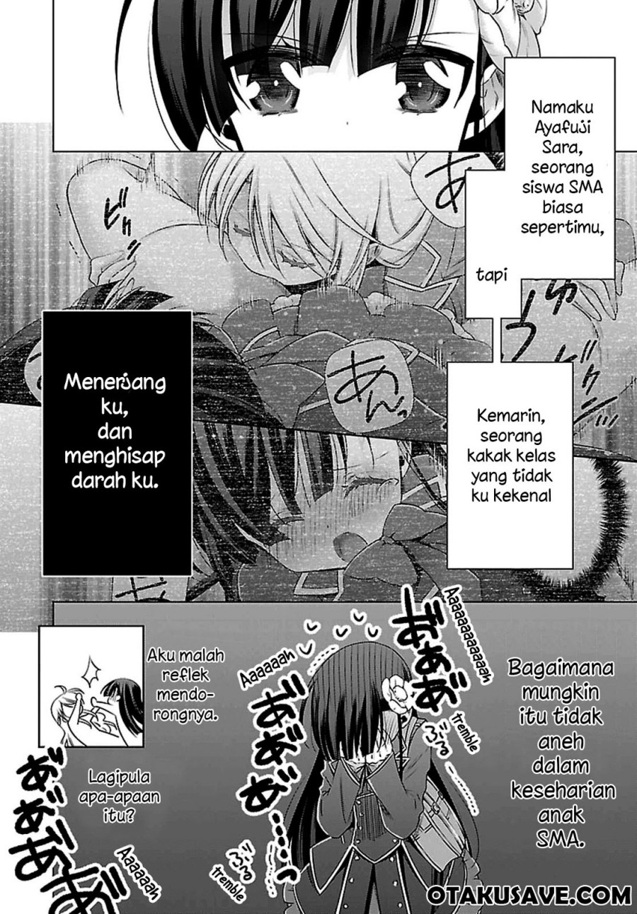 Kyuuketsuki-chan x Kouhai-chan Chapter 2 - halaman 2