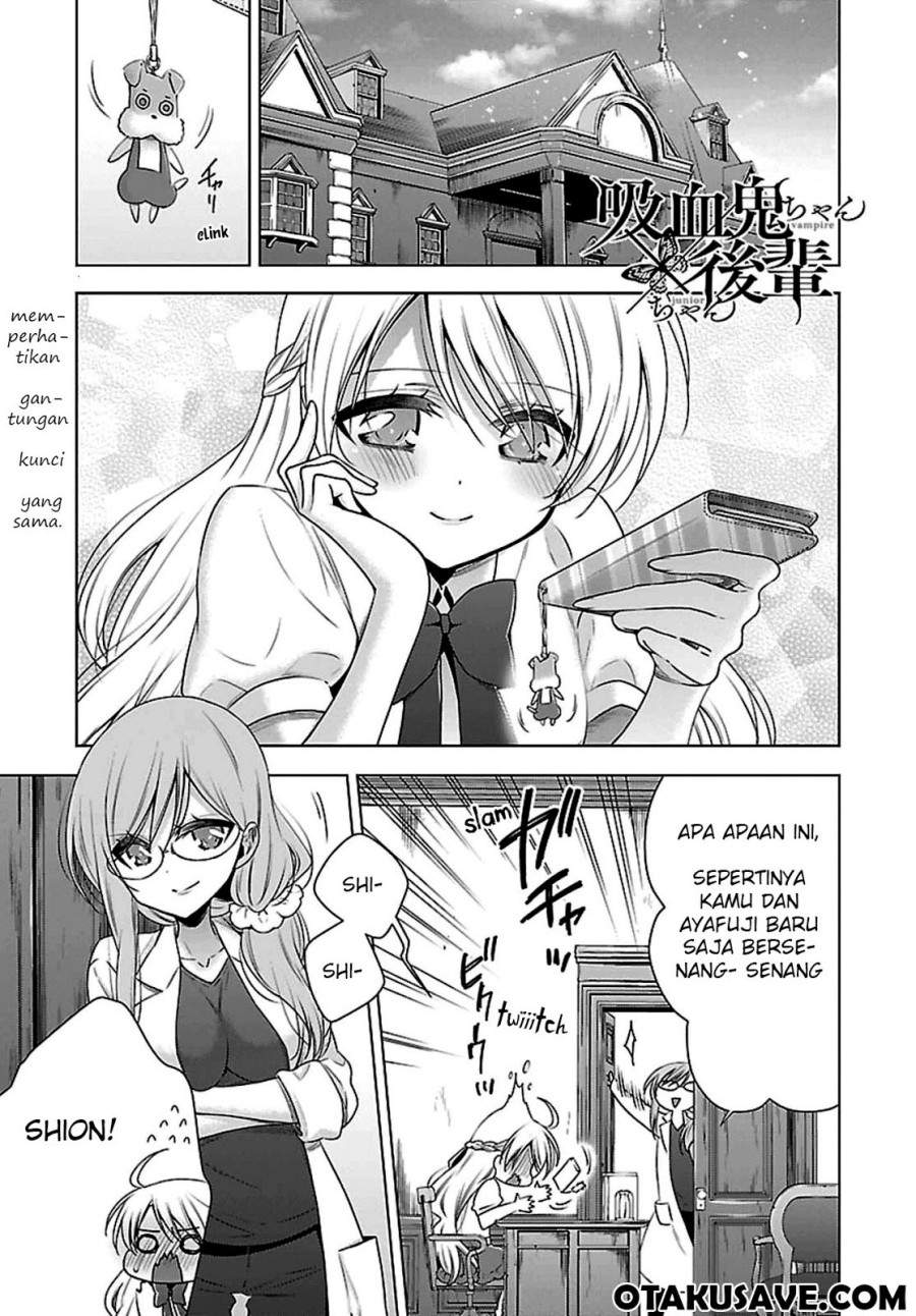 Kyuuketsuki-chan x Kouhai-chan Chapter 4 - halaman 1