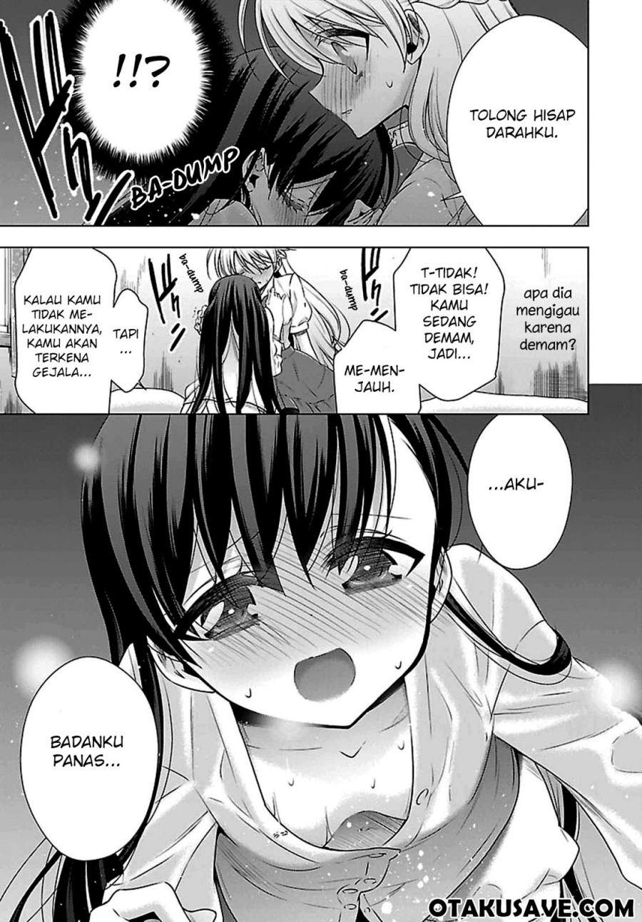 Kyuuketsuki-chan x Kouhai-chan Chapter 4 - halaman 13