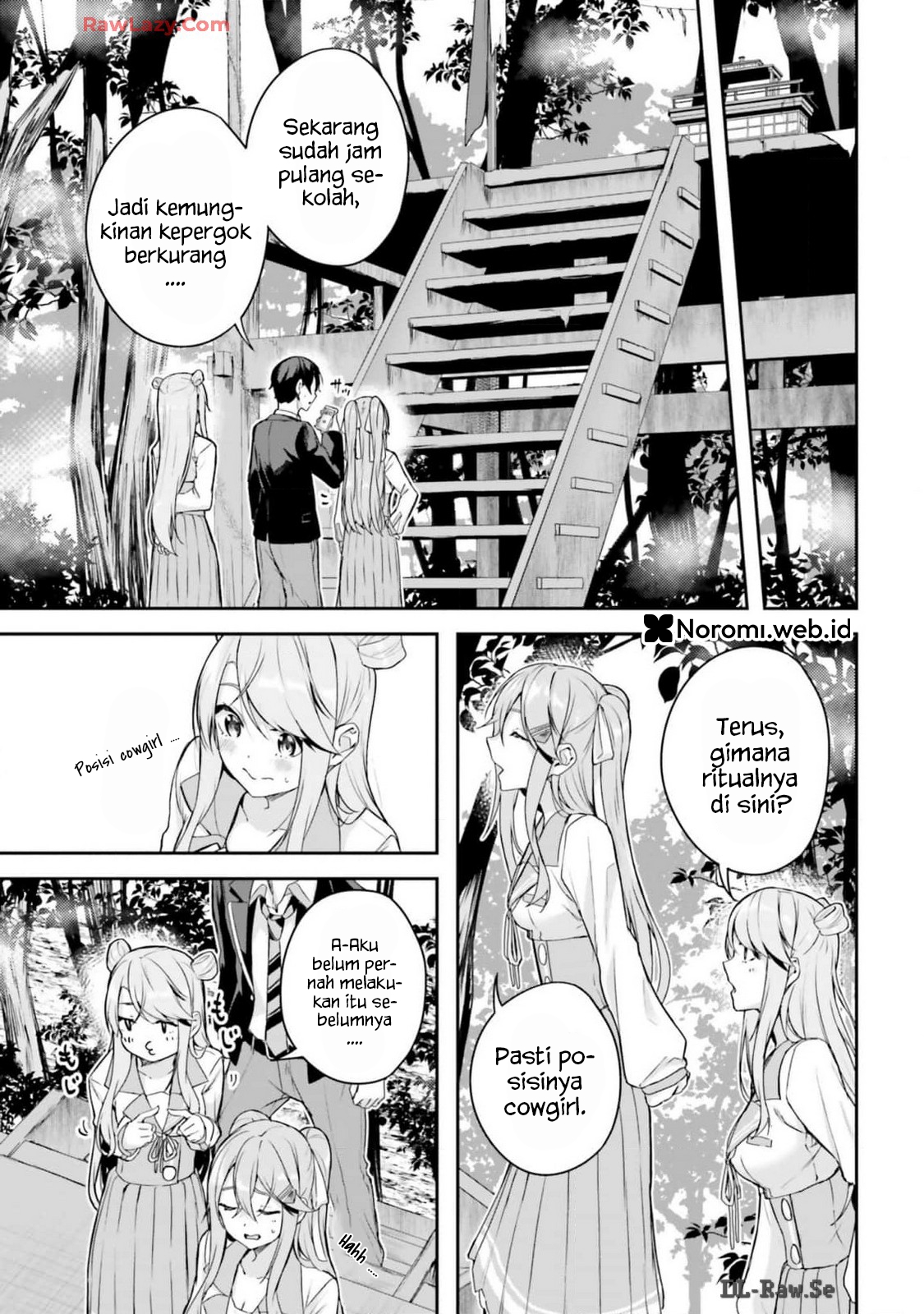 Kyuuketsuki-chan x Kouhai-chan Chapter 7 - halaman 27