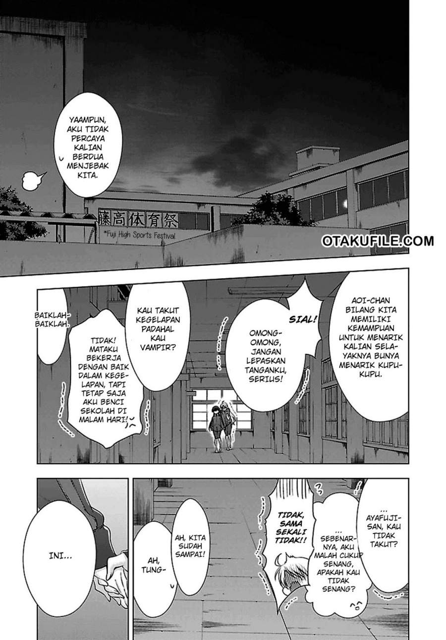 Kyuuketsuki-chan x Kouhai-chan Chapter 9 - halaman 17
