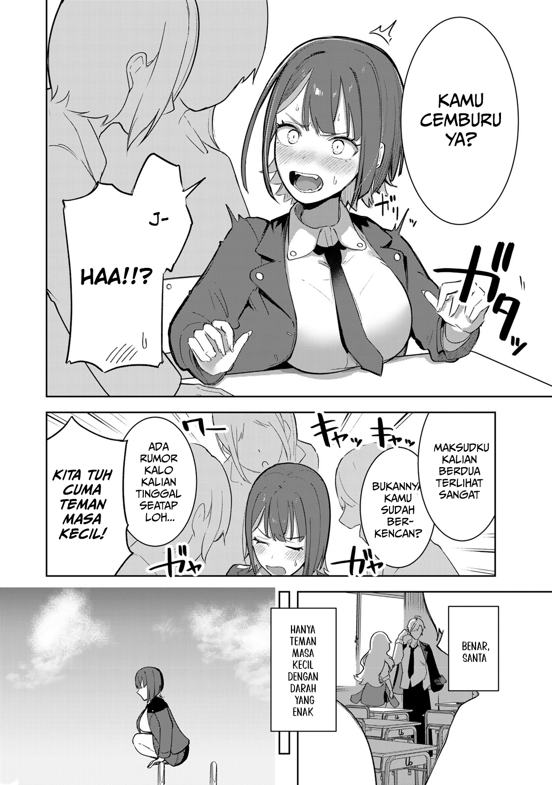Kyuuketsuki-san wa Chitoraretai Chapter 1 - halaman 16