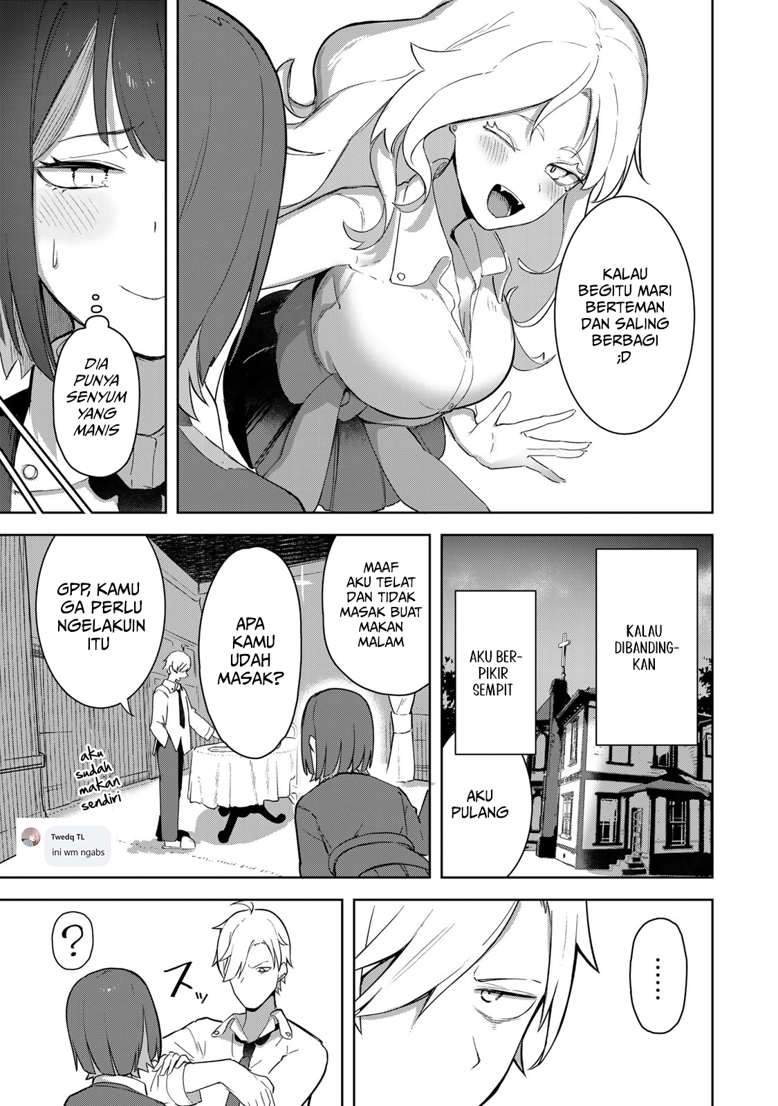 Kyuuketsuki-san wa Chitoraretai Chapter 1 - halaman 22