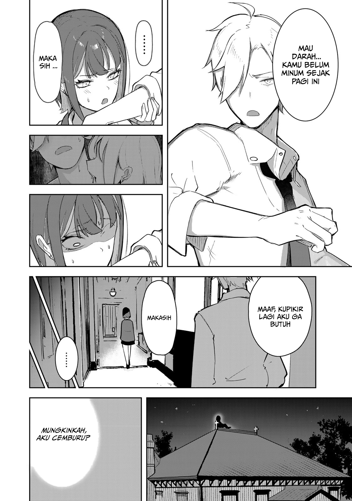 Kyuuketsuki-san wa Chitoraretai Chapter 1 - halaman 23
