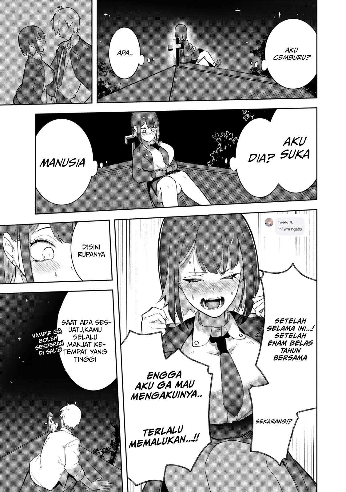 Kyuuketsuki-san wa Chitoraretai Chapter 1 - halaman 24