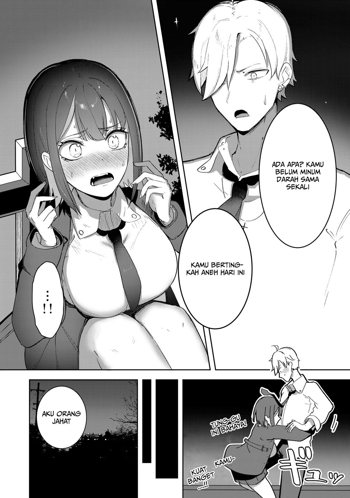 Kyuuketsuki-san wa Chitoraretai Chapter 1 - halaman 25