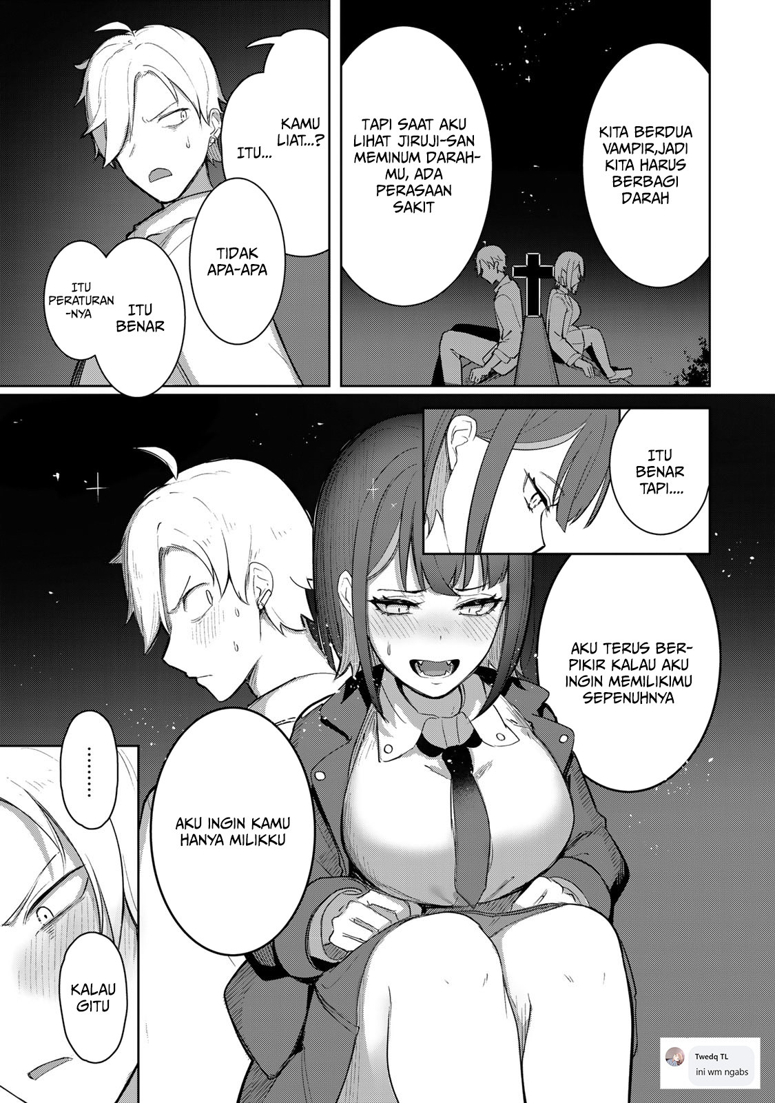 Kyuuketsuki-san wa Chitoraretai Chapter 1 - halaman 26