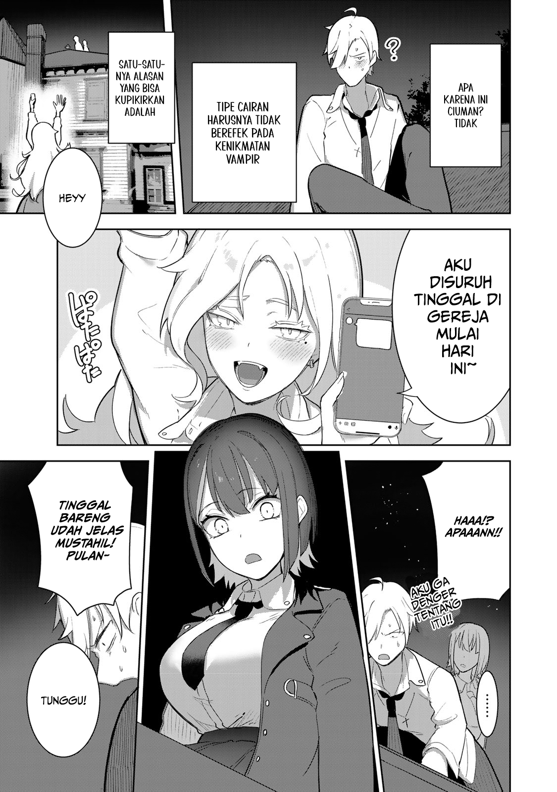 Kyuuketsuki-san wa Chitoraretai Chapter 1 - halaman 32