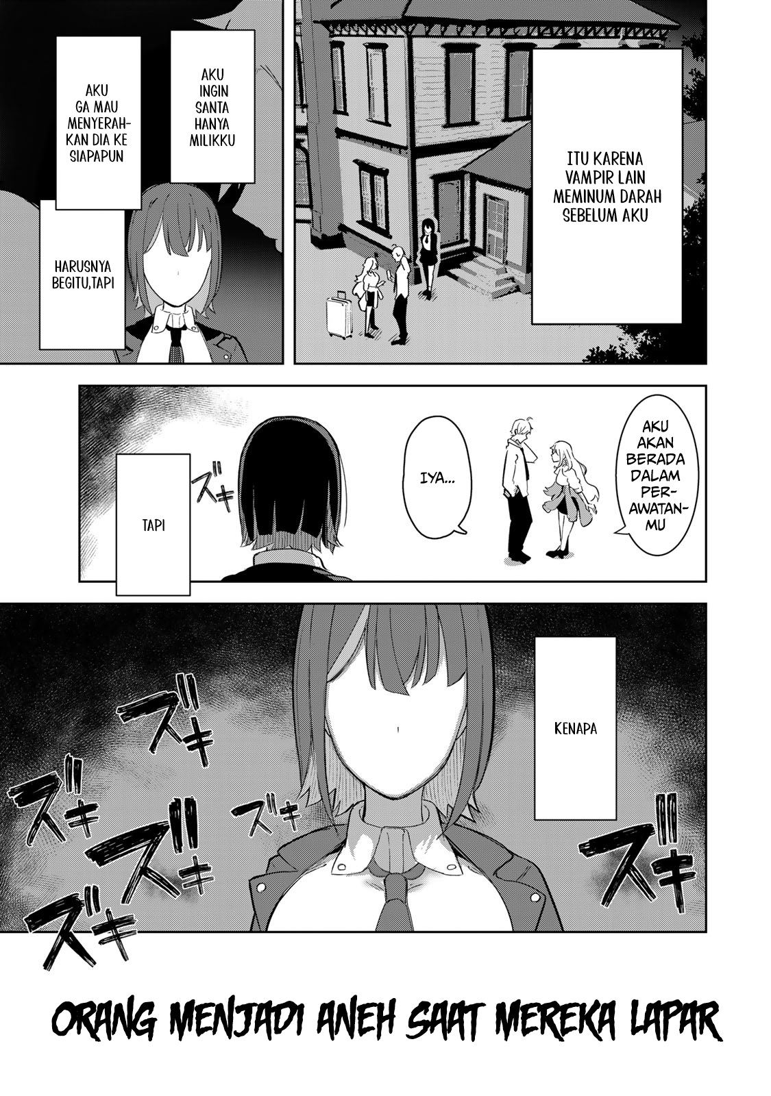 Kyuuketsuki-san wa Chitoraretai Chapter 1 - halaman 34