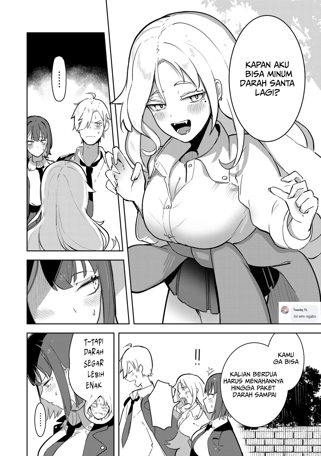 Kyuuketsuki-san wa Chitoraretai Chapter 2 - halaman 10