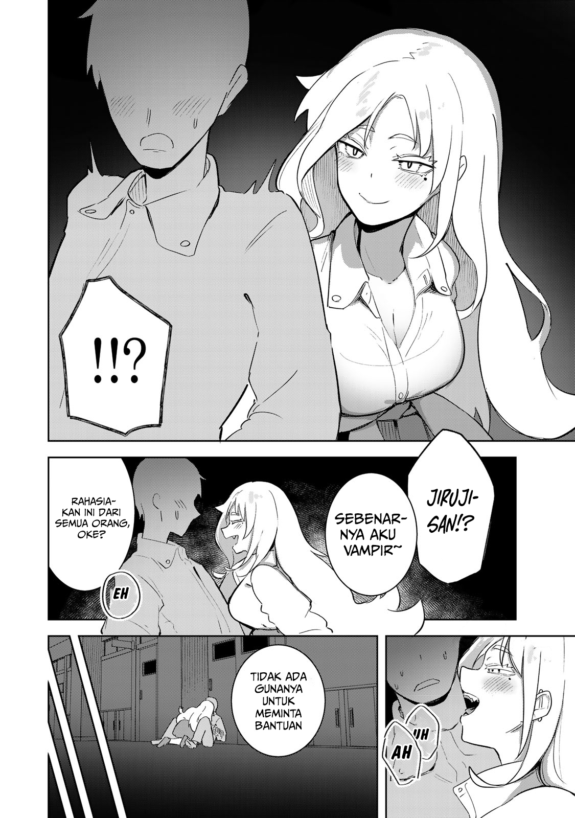 Kyuuketsuki-san wa Chitoraretai Chapter 2 - halaman 12